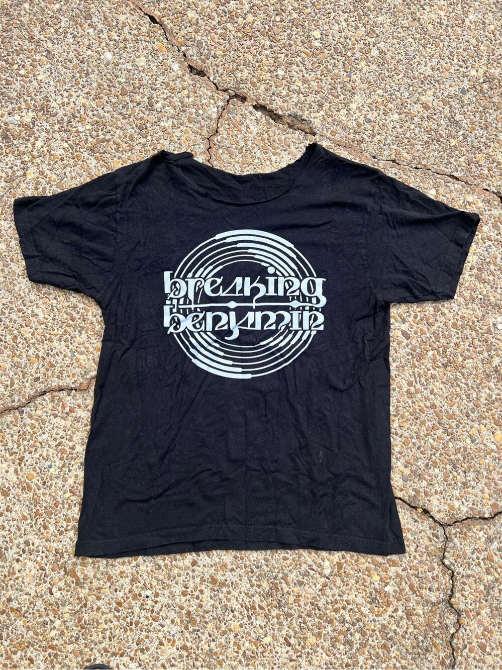 Breaking Benjamin 2022 Black Concert Tour T Shirt S